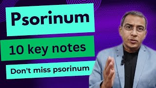 psorinum10 guiding symptomsDr Gopal Lohiya [upl. by Corell]