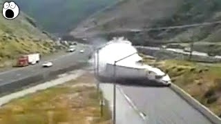 Trucks Using Runaway Ramps  What Happened [upl. by Ahsinat216]