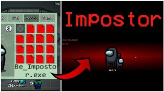 Always IMPOSTER Glitch In Among Us Tutorial [upl. by Eillam]