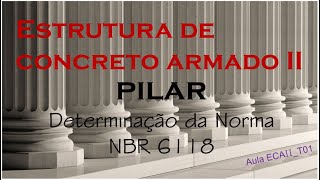 Norma NBR 6118 2014  Pilar  Aula T01 [upl. by Berg]