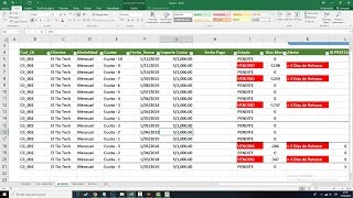 Control de prestamos y cobros por cuotas EXCEL 2019 [upl. by Atirma]