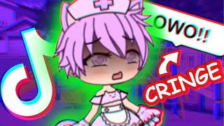 Gacha Life Tik Tok CRINGE Return of the OWO CATS [upl. by Chariot]