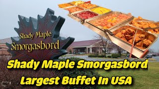 Shady Maple Smorgasbord Lunch Review Lancaster County Pa [upl. by Linell]