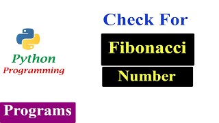 Python Tutorial  Fibonacci Number  Program [upl. by Mitinger]