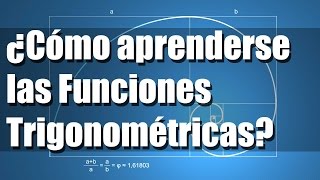 Como aprenderse las funciones trigonométricas [upl. by Pren736]