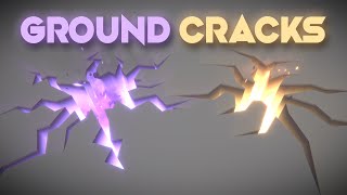 Unity VFX  Ground Cracks  Fissure  Hole Effect Tutorial [upl. by Aiouqes]