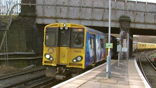 Half an Hour at 216  Birkenhead North Station 1022017  Class 507 508 terminus [upl. by Petronilla]