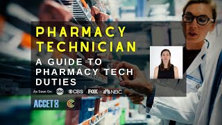 Pharmacy Technician A Guide to Pharmacy Tech Duties [upl. by Melosa547]