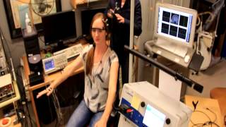 Transcranial Magnetic Stimulation Demonstration [upl. by Conway]