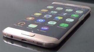 Samsung Galaxy S7 Edge Gold Full Review and Unboxing [upl. by Libove]