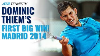 When Dominic Thiem Made His Tennis Breakthrough  Madrid 2014 Highlights vs Wawrinka [upl. by Pax310]