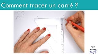 Comment tracer un carré [upl. by Aserret]