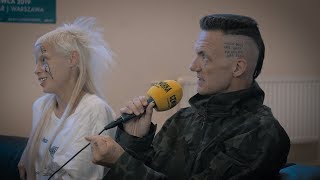 Die Antwoord  Exclusive Interview in Poland  Czwórka [upl. by Delogu]