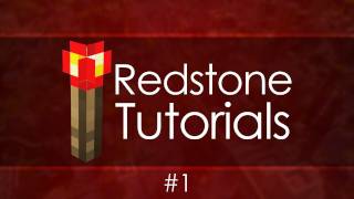 Redstone Tutorials  1 Beginner Basics [upl. by Aivat402]