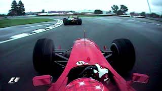 Schumacher Battles Coulthard  2000 US Grand Prix [upl. by Adraynek]