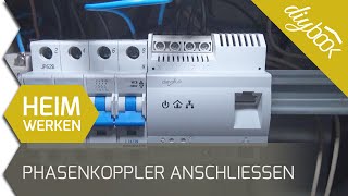 PowerLAN Phasenkoppler einbauen [upl. by Ahsilem990]