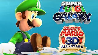 Super Luigi Galaxy 3D AllStars  Full Game 121 Stars Walkthrough [upl. by Sillaw12]