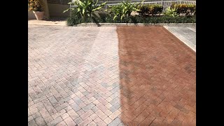 How do you Restore Color to Pavers [upl. by Purpura]