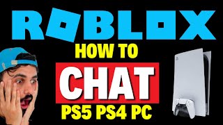 ROBLOX How To Chat PS5  PS4  PC [upl. by Radman906]