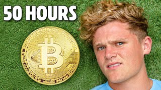 I Survived 50 Hours on Only Bitcoin [upl. by Willet]