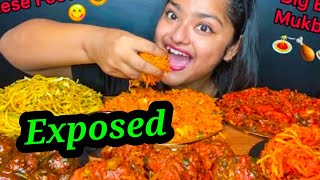 HOW INDIAN MUKBANGERS EAT SO MUCH  MADDY EATS EXPOSED [upl. by Trutko982]