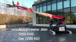 AlmaCrawler Jibbi 1250 EVO met Lier testen [upl. by Herzberg]