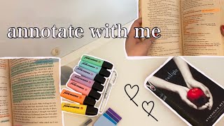 real time book annotation  twilight edition 🍎🐺🧛  asmr annotate and read with me [upl. by Quintie125]