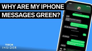 Why Are My iPhone Messages Green [upl. by Caressa130]