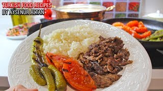 Doner Kebab Recipe At Home By Turkish Food Recipes [upl. by Enilraep]