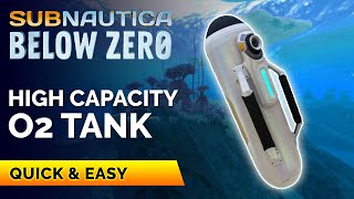 High Capacity Tank Fragments Location  SUBNAUTICA BELOW ZERO [upl. by Ardnohsal]