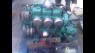 Volvo Penta MD17c 36hp Marine Diesel Engine [upl. by Anuahsal]