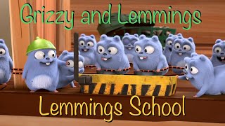 Grizzy and Lemmings  Lemmings school  E15 [upl. by Lehcar]