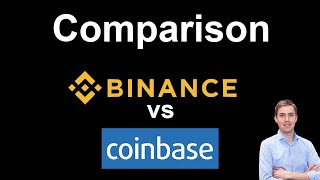 Comparison Coinbase vs Binance  Which is the better Exchange ✅ [upl. by Nageem308]