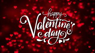 Valentine’s Day Video with Romantic Music  Screensaver Video [upl. by Aliab572]