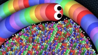 Slitherio AI 260000 Score Epic Slitherio Gameplay [upl. by Luamaj]