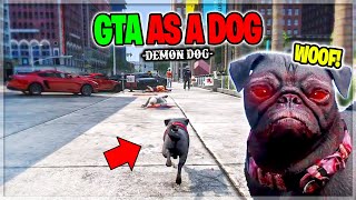 Demon Pug Trolls THE ENTIRE SERVER on GTA 5 RP [upl. by Ahsad]