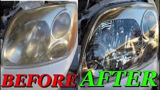 Fastest possible way to restore HEADLIGHTS [upl. by Alger]