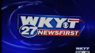 WKYT 27 NEWSFIRST  Graphics Makeover Sept 2008 [upl. by Ettenuahs147]