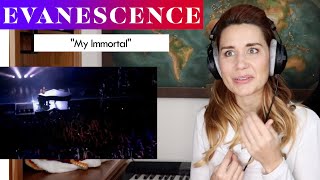 Evanescence quotMy Immortalquot REACTION amp ANALYSIS by Vocal CoachOpera Singer [upl. by Orran94]