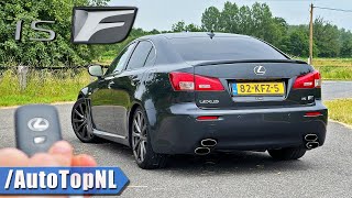 LEXUS IS F  REVIEW on AUTOBAHN NO SPEED LIMIT by AutoTopNL [upl. by Sylvan]