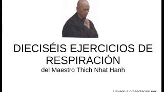 16 ejercicios respiratorios del Maestro Thich Nhat Hanh [upl. by Baerman]