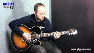 Epiphone EJ200ce Acoustic Guitar Demo [upl. by Nivek]