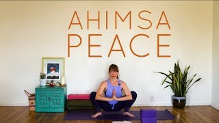 AHIMSA – peace Yoga Philosophy in Practice [upl. by Madelon]