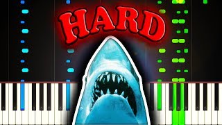 JAWS THEME  Piano Tutorial [upl. by Ehud]