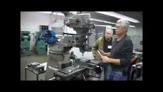 Bridgeport Type Milling Machines Demonstration of features [upl. by Ignatia]