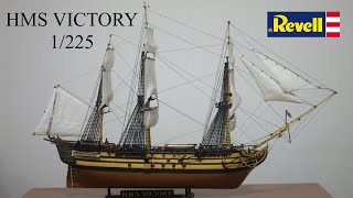 HMS VICTORY 1225 REVELL Full Build [upl. by Amalie]