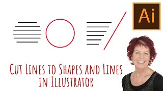 Illustrator  Cut Lines to Shapes amp Guides [upl. by Falzetta]