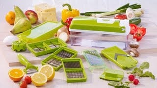 One Step Precision Cutting  Nicer Dicer Plus [upl. by Preuss392]