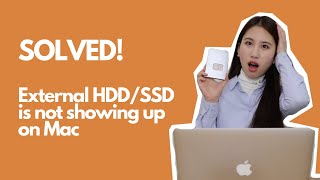 How to fix external hard drive not showing up on Mac 10 methods [upl. by Siari156]