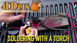 How to Solder Wire Using a Mini Torch [upl. by Ofori665]